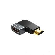 Перехідник Cabletime HDMI Male to Female Adapter 270° Правий Degree, 8K60Hz, 4K120Hz (CP44G)