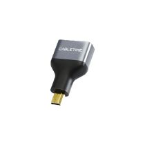 Перехідник Cabletime mini HDMI Male to Female Adapter, 8K60Hz, 4K120Hz (CP46G)