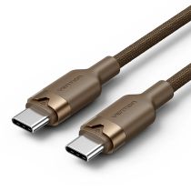 Кабель Vention USB Type C- USB Type C, 2м, 3А, швидка зарядка, Copper (TRDJH)